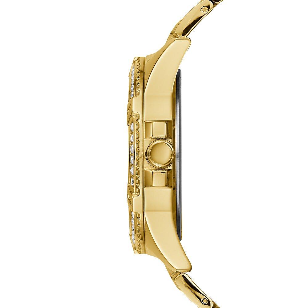 Guess W1156L2 Женские золотые часы с кристаллами