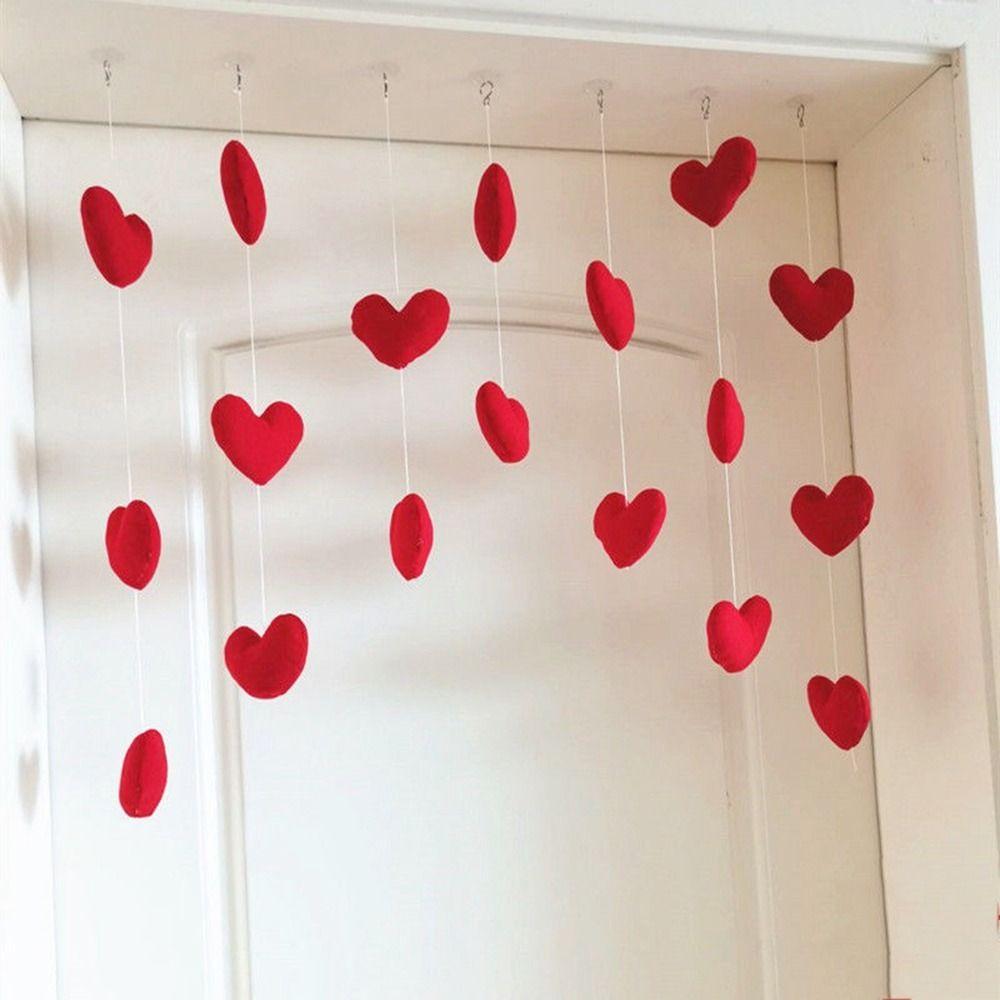В форме сердца высокая красота дверная подвесная занавеска любовь сердца кулон дверная занавеска украшения домашний декор