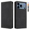 Magnetic Leather Case For iPhone 17 16 15 14 13 12 11 17 Pro Max Air 16 15 Plus 16e SE2 SE3 Flip Wallet Card Slots Cover Funda