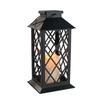 Lawn Lamp Solar Light Lantern Shape Hollow Designs Vintage Solar Powered Hanging Greensward Lamp for Decoration