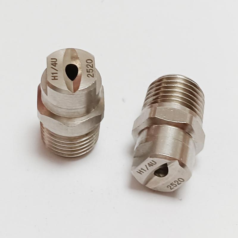 1/4" BSPT нержавеющая сталь плоскоструйная форсунка для очистки