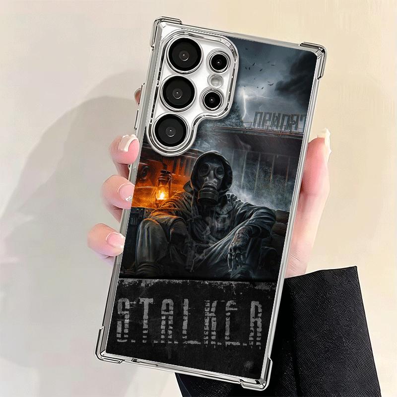 Крутой чехол для телефона с покрытием S-Stalker Game для Samsung Galaxy S24 S25 FE S26 Edge S23 Ultra S22 S21 Plus S20 Защита от падения с Airbag