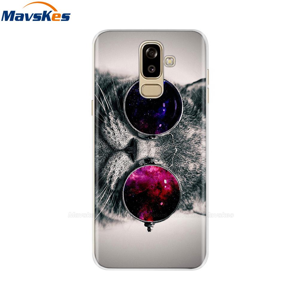 Для Samsung Galaxy J8 2018 Чехол j810 j810f sm-j810f Силиконовый Funda Задняя крышка Мягкий чехол из ТПУ Для Samsung Galaxy J8 2018 J 8 Чехол