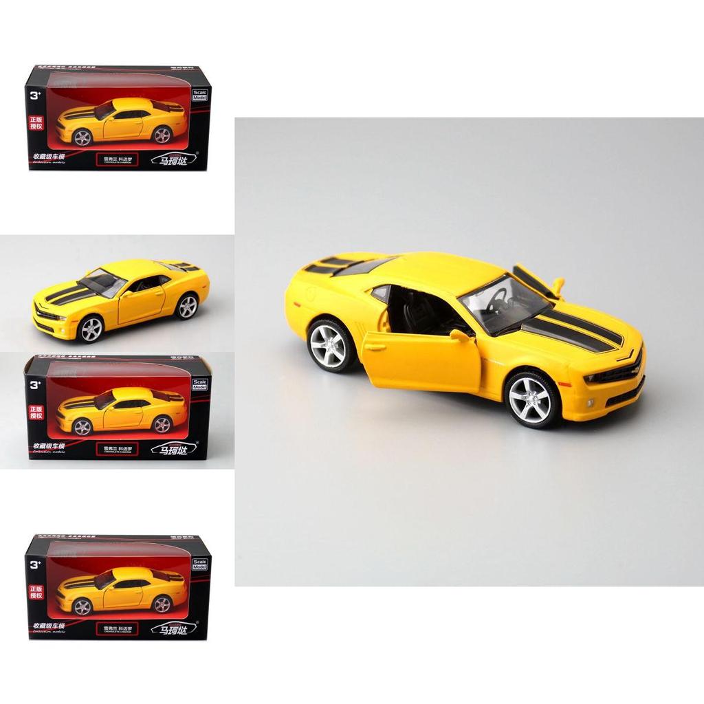 Модель автомобиля Camaro Diecast Из сплава С инерционным приводом Для детской игрушки