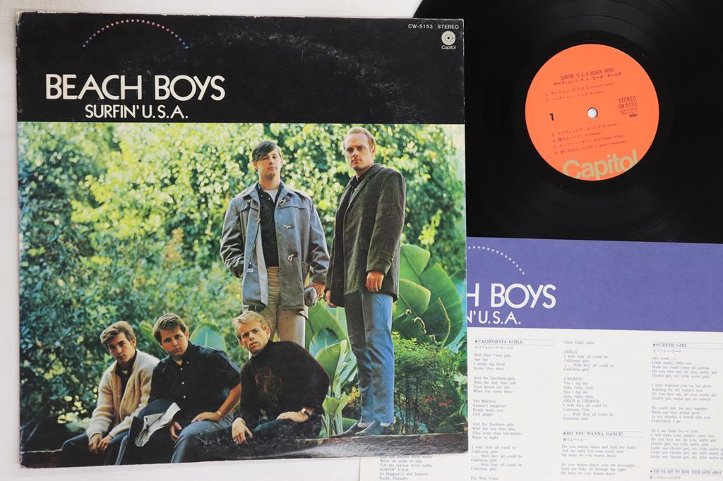 LP Record BEACH BOYS - Surfin' U.s.a. CW5153 CAPITOL 1978 Japan Rock Used