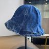 Весна и осень старые ковбойские шляпы детские повседневные универсальные панамы складные панамы шляпа-тазик тренд