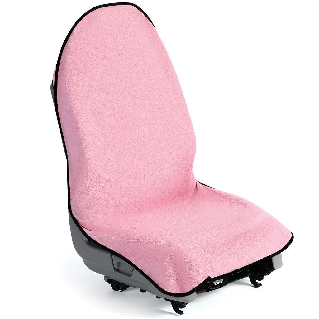 Универсальная водонепроницаемая и влагостойкая чехол на сиденье автомобиля - Махровая ткань, Пылезащитный, Совместимость с четырьмя сезонами, Спортивная подушка на сиденье