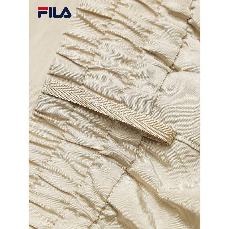 FILA Women's Feather Grey Woven Casual Trousers