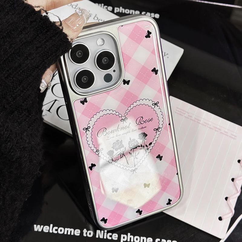 Чехол Zhitai Electroplated Silver Edge для iPhone 16/15/14 Pro Max/13 и Huawei Mate60