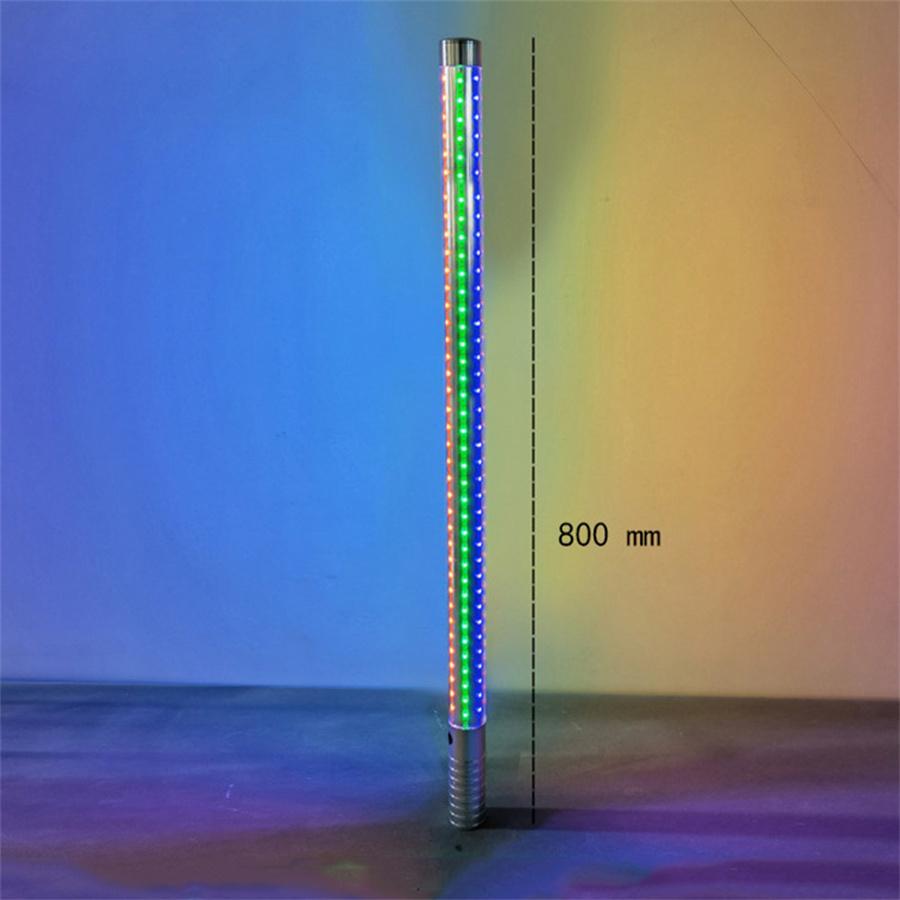 60/80 см Ручные танцевальные мигающие палочки для ночного клуба Светодиодные стробоскопические палочки для обслуживания бутылок шампанского Светодиодные бенгальские огни Светильник