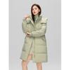 Snow Flying Women's Mid-length Hooded Down Jacket