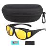 Cycling Polarized Night Vision Goggles Anti-glare Night Driving Glasse Eyewear Sport With Storage Box For Cycling Equipment