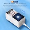USB-зарядная станция мощностью 100 Вт. Зарядное устройство с USB-разъемом. 20-портовое настольное зарядное устройство, совместимое с IOS и Android.