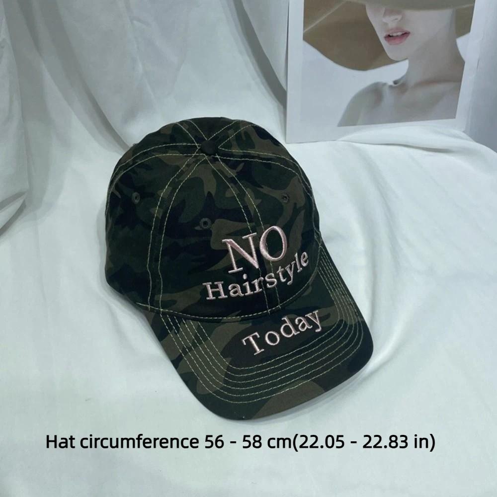 Adjustable Camouflage Baseball Cap Cotton Sunscreen Hats Embroidery Baseball Hats for Men Women