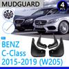 Брызговики подходят для Mercedes Benz C Class W205 2015 ~ 2016 2017 2018 автомобильные аксессуары брызговик Fender авто замена