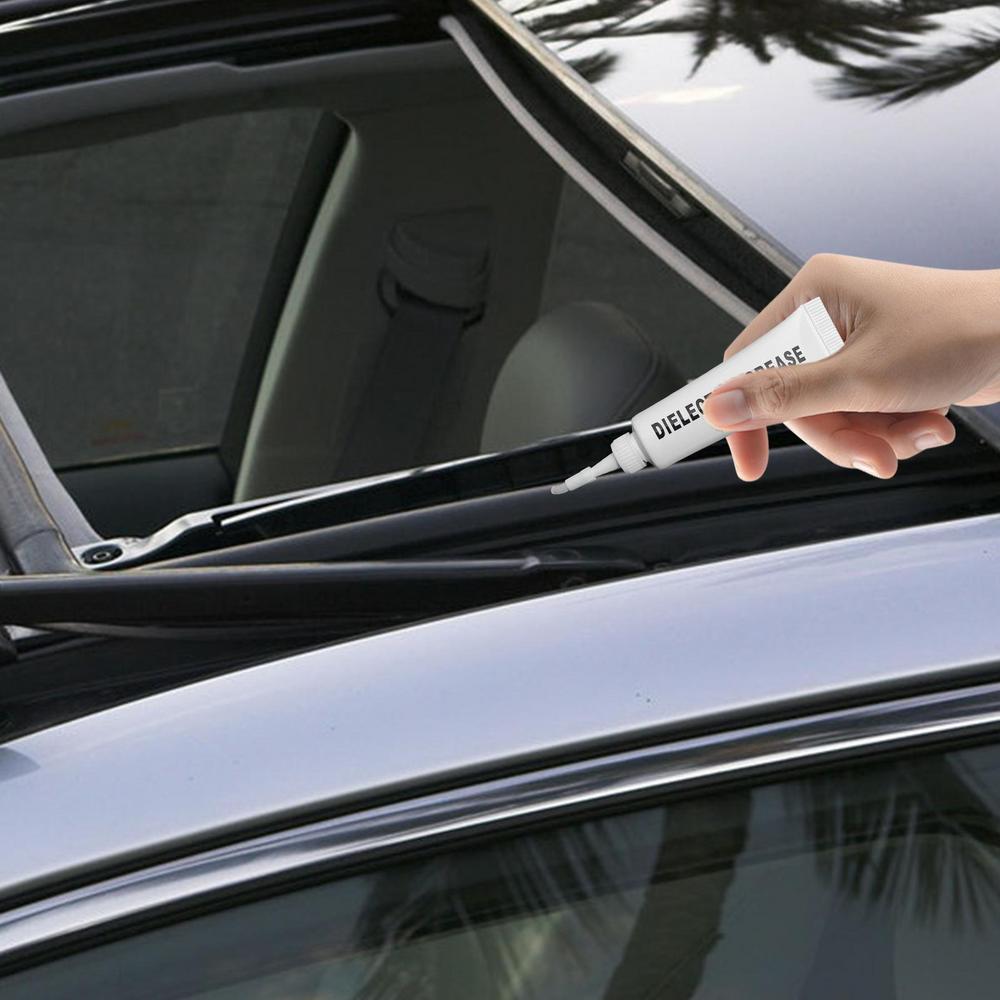 10g Dielectric Grease Silicone Paste Waterproof Marine Grease Safe 5pcs High Temp Grease Plumbers Grease Automobile Accessories