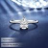 Кольцо Banyan Tree S925 Silver Moissanite Water Drop Ring - Изысканный легкий роскошный дизайн