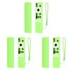 Силиконовый защитный чехол для пульта дистанционного управления Skyworth TC9012 55Q20 (Светящийся зеленый)