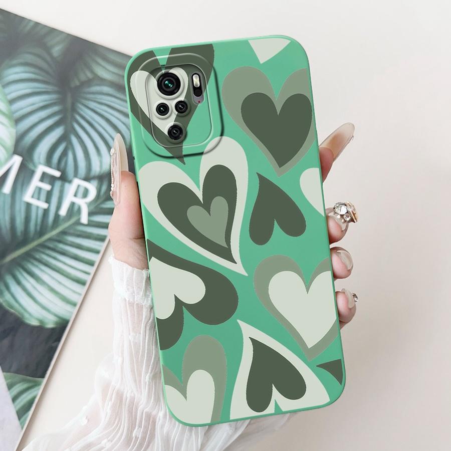 Phone Case For Xiaomi Redmi Note 10 Pro 4G Funda Flower Painted Matte Soft Protective Cover for Redmi Note10 10S 10Pro Bags