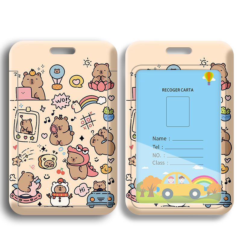 Держатель для студенческого/дошкольного/рабочего удостоверения личности и транспортной карты на шнурке
