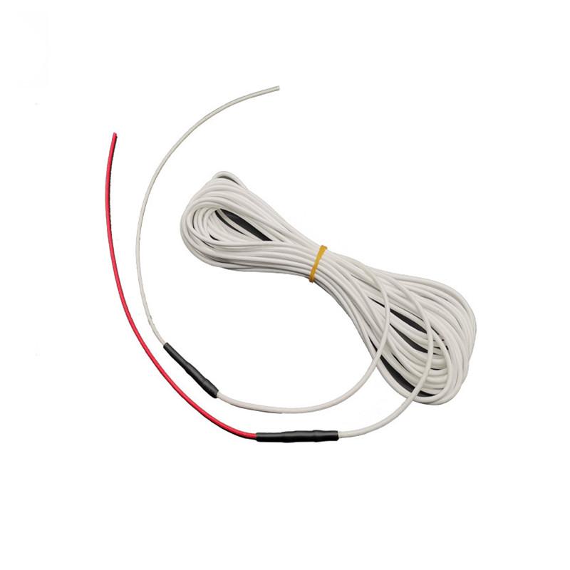 24 В предварительно собранный нагревательный провод, изоляционная плата, татами, электрический силиконовый резиновый нагревательный кабель с подключенным электрическим проводом 40 см