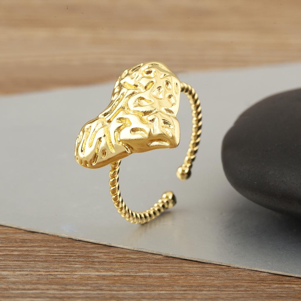 Nidin New Arrival Turtle/Starfish/Crab/Shell/Heart Shape Open Rings Adjustable For Female Male Cute Finger Jewelry Accessories