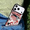 Batik Pattern Phone Case Cover for IPhone 11 12 13 14 15 16e 17 Pro Max Coque for IPhone 17 Air