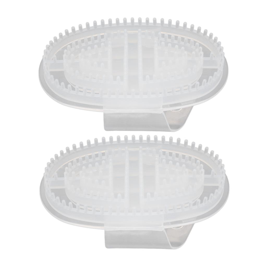 2pcs Meridians Brush Home Beauty Salon Travel Portable Fatigue Relief Massage Brush for Back Neck