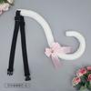 Handmade Lolita Cat Ear Headband With Lace Bow Tail Set Cosplay Party Costume Accessory