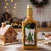 5x Christmas Bottles 0.5l As a Gift DECORATIVE WAVE PREMIUM 500ml Liqueur