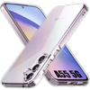 Protective Case - BOOLING - for Samsung Galaxy A55 5G - Soft Silicone - Shockproof - Transparent