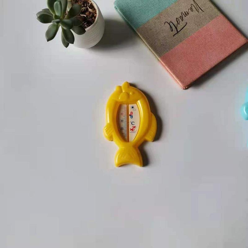 1 шт. Милый детский водный термометр в форме рыбки Детская ванна Мультяшный термометр для воды Детский комнатный термометр