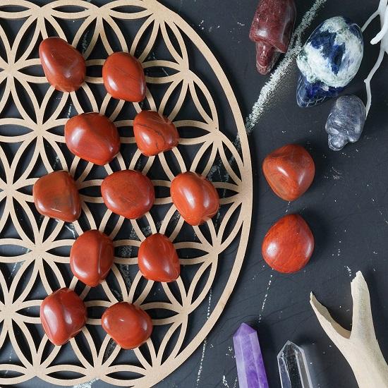 Красная яшма, лунный камень, падающие камни, Рейки Чакра, лечебная декоративная галька, наполнители для ваз, падающий камень для ювелирных изделий, подарочный набор, набор из 13 предметов