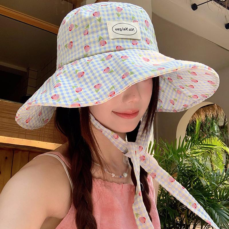 Summer Fisherman Versatile Hat For Women With Wide Brim Protective Sun Features