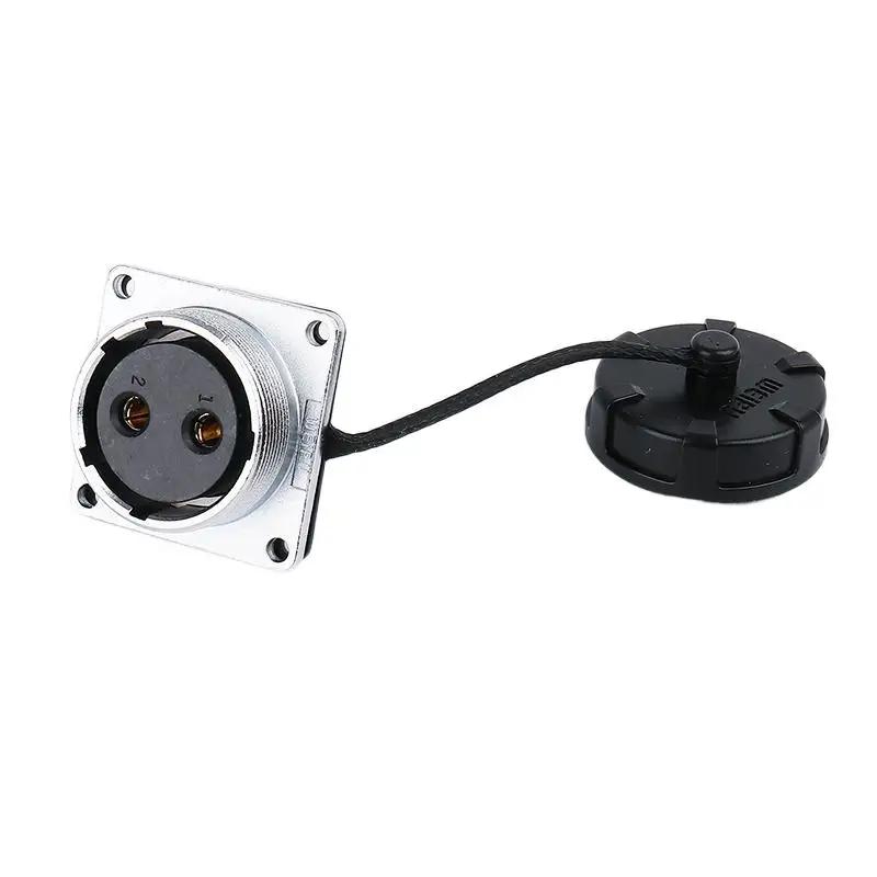 WEIPU WS28 Waterproof IP65 Electrical Connector 2-26 Pin M28 Auto Power Adapter For Solar LED Lighting Display Ebike Motorcycle