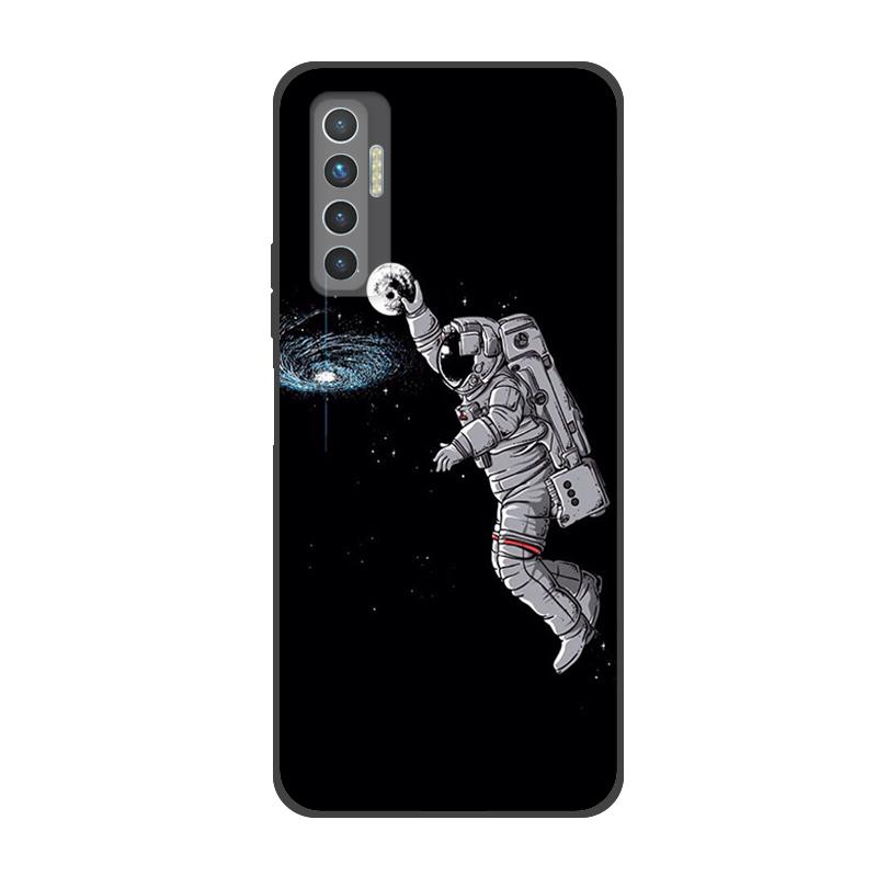 For Tecno Camon 17P Case Soft Silicone For Tecno Camon 17P Casing Painted TPU Back Cover