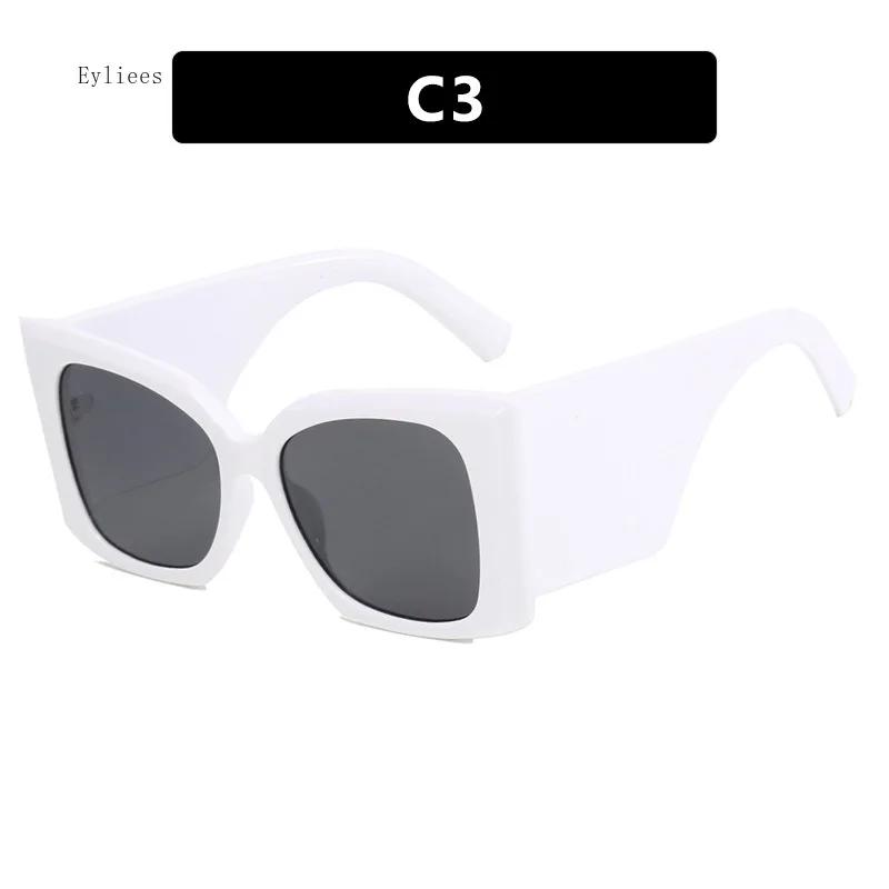 Designer Fashion Oversized Sunglasses for Women Vintage Big Frame Gradient Sun Glasses Female Shades Oculos De Sol