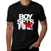 Boysetsfire Футболка Фестивальная Повседневная С коротким рукавом