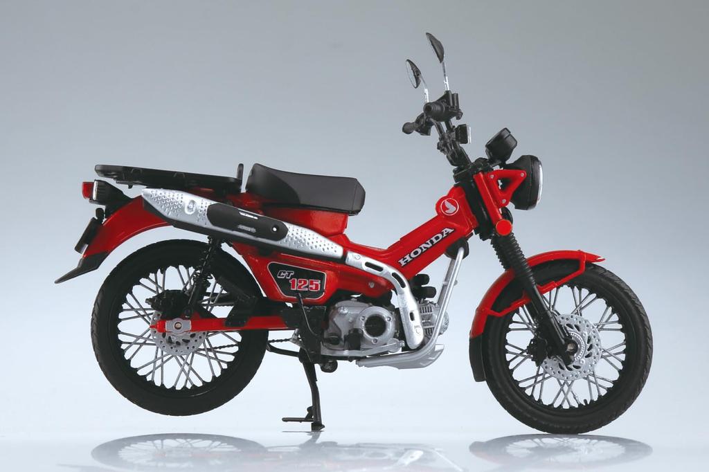 Skynet Completed Bike Honda CT125 Hunter Cub светящийся красный 1/12