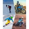 2 Pieces Motorcycle Goggles Face Mask Detachable Helmet Riding Goggles Glasses