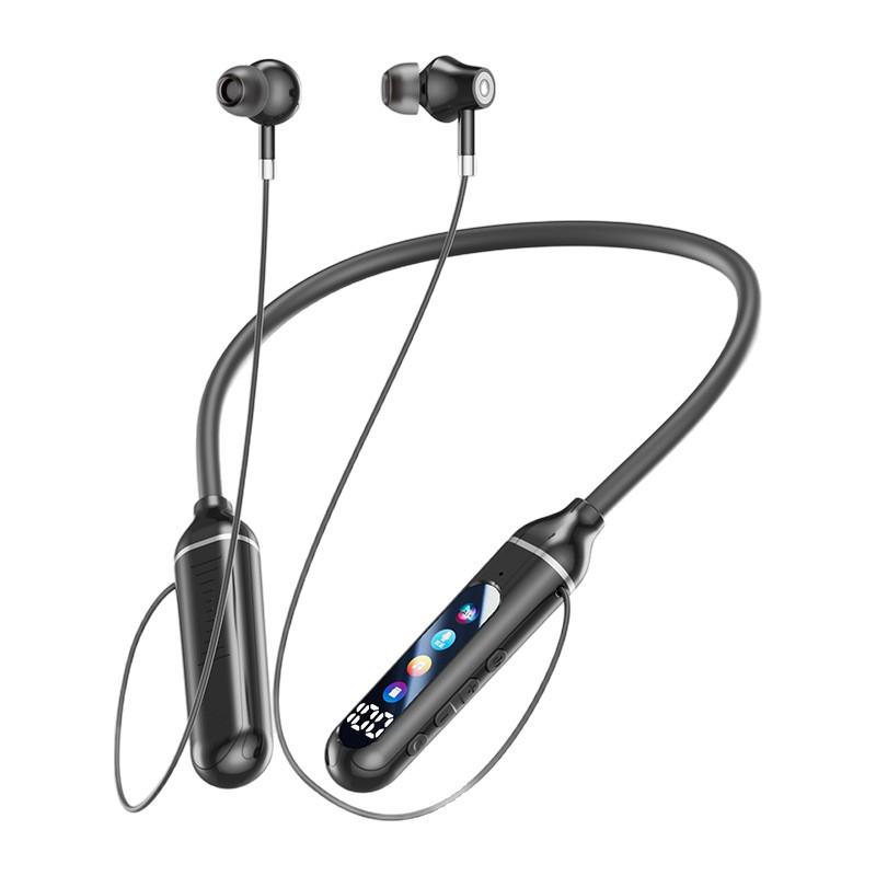 Спортивные Bluetooth-наушники-гарнитура 2025 года с ИИ, сверхдолгим временем работы от аккумулятора, высоким качеством звука, большим зеркалом.