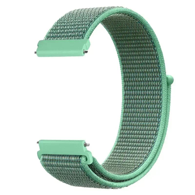 20mm 22mm Nylon Loop For Garmin Venu 3 2/SQ SQ2/Vivoactive 6 5 4 3 Watchband For Garmin Forerunner 745 965 255 245 645 55 158