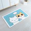 Cartoon Bathroom Mat Absorbent Soft Mat Quick-drying Carpet Non-slip Foot Mat Bathroom Door Mat