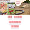 Modular RC Crash Resistant Fences Expandable Road Barriers for 1/14 to 1/28 Scale RC Models Accessory Sturdy