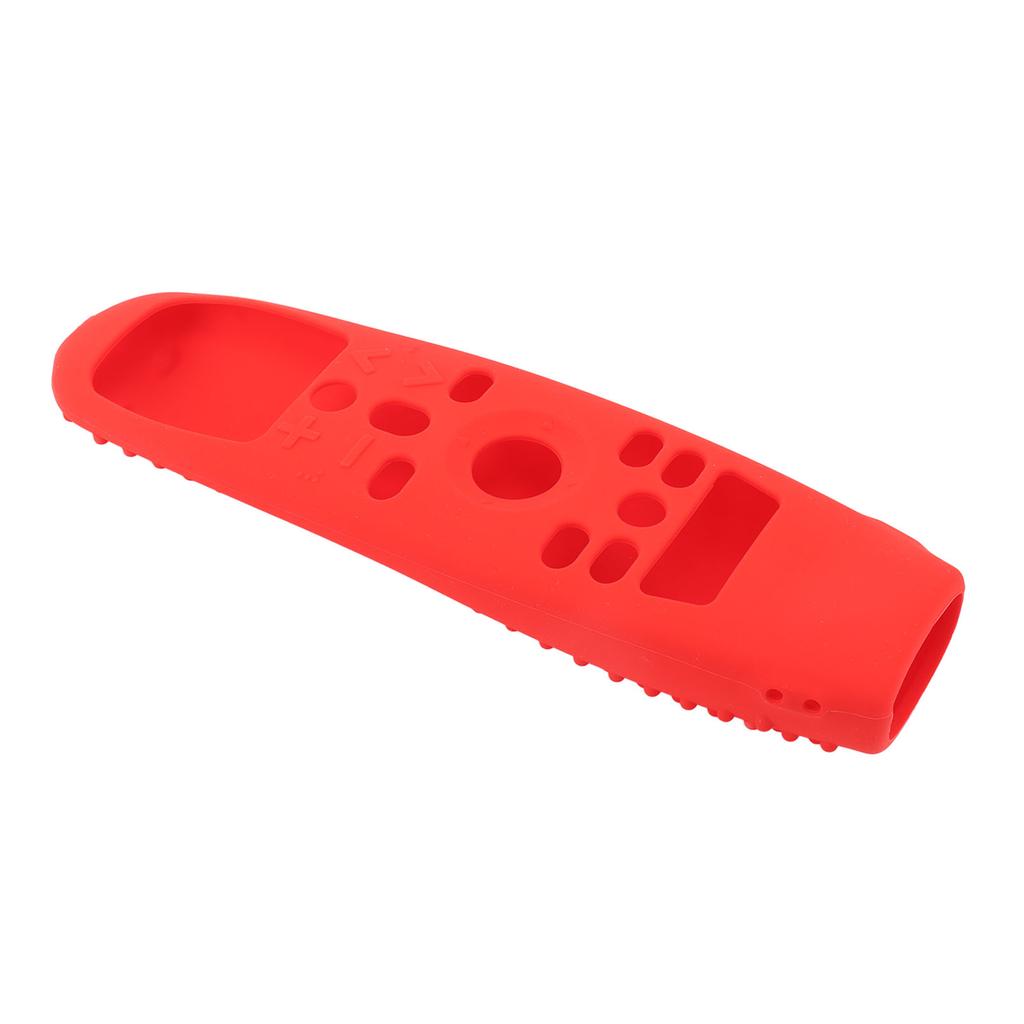 Smart Remote Control Protection Cover Silicone TV Controller Dustproof Case for LG MR 20 Red