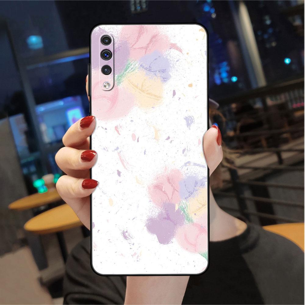 Чехол LOVE Heart для Samsung Galaxy A50 A70 M52 A30 A20s A20e A10 A40 A10s M51 M31 M30s M13 5G черный чехол для телефона