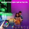 10M Amill USB светодиодная лента 5050 SMD Bluetooth RGB лампы Гибкая светодиодная лента для ламп RGB TV Настольный диодная лента Подсветка телевизора Вечеринка