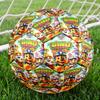 Jungle Pups Print Size 5 Soccer Ball, Standard Match Football for Sports Game and Team Practice, Ideal Gift for Soccer Fans
