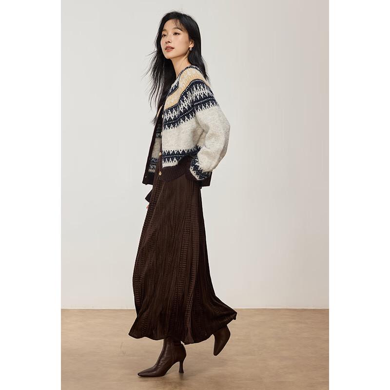 VICTORIA&VERA Женский жаккардовый вязаный свитер в стиле Fair Isle