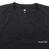Montbell Men's Geoline L.W. Round Neck Shirt, Size 1107732 (Black/Small)